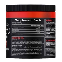 Angry Supplements Crea-Test Creatine + Test Booster Powder for Monster Men 360G