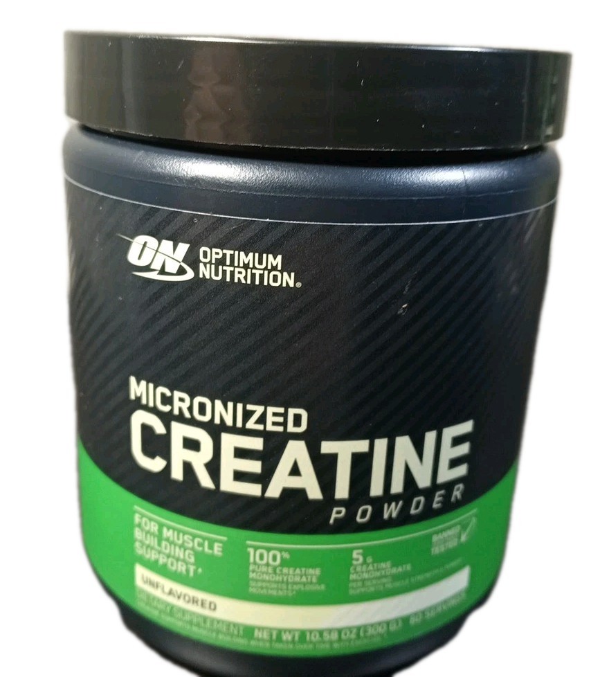 Optimum Nutrition, Micronized Creatine Powder, Unflavored, 10.6 oz (300 g)