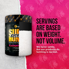 Superhuman Extreme High Stim Pre Workout Powder, Beta Alanine, L-Taurine & 356Mg
