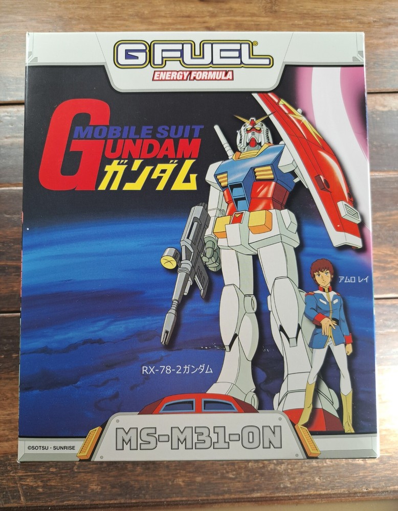 G-Fuel Mobile Suit Gundam MS-M31-0N Collector’s Box