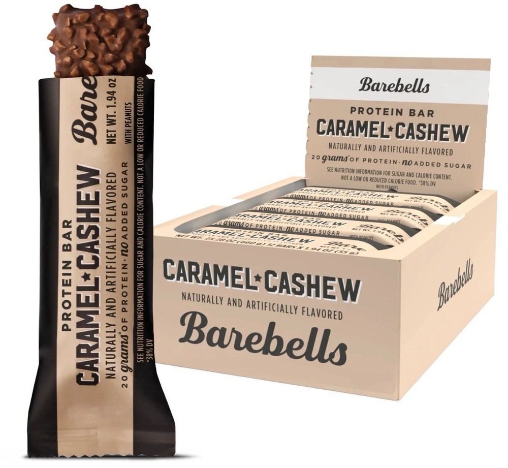Barebells Protein Bar Caramel Cashew {12 Bars}Best By 03/2027 FREE SHIPPING31.99