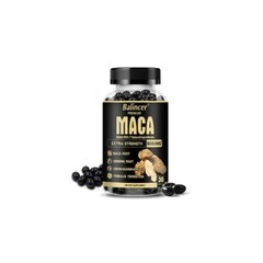Maca Root Capsules Increase Muscle Strength Endurance Energy Supplement for Men