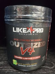 Like A Pro Outsized V4 Sour Gummy Candy