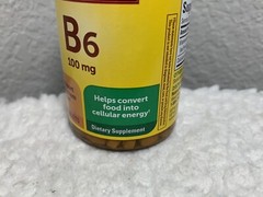 (2-Pack) Nature Made Vitamin B6 100mg Support Nervous System 100Ct Tablets