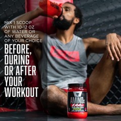 BSN Amino X EAAs BCAA – Muscle Support – Recovery – JUNGLE JUICE – CLUMPY