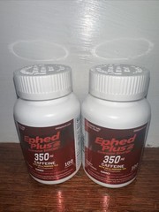 2ct 100 Ct Ephed Plus Extreme Energy Dietary Supplement Weight Loss 200 Tabs