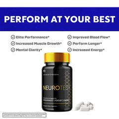 (5 Pack) Neurotest, Neurotest Advanced Formula Male Support Pills (300 Capsules)