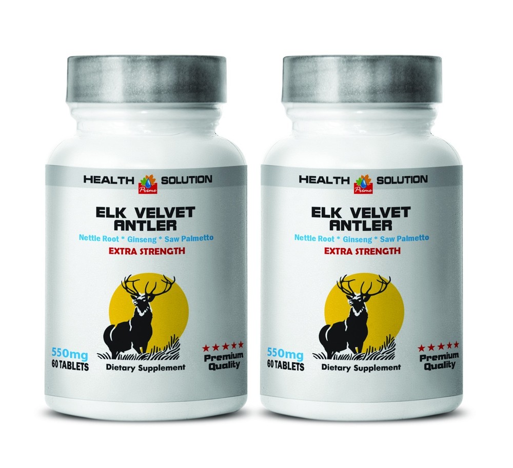 natural remedies capsules – ELK VELVET ANTLER – health of the kidneys – 2 Bottle