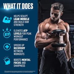 Creatine Monohydrate Powder 500G – Supports Muscle Growth, Strength & Cognitive
