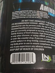Lecheek Nutrition – AMINO TEST – 30 Servings – APPLE – 32.7 oz – Best By 10/2025
