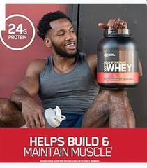 Optimum Nutrition 2730231 Gold Standard 2lbs. Whey Vanilla Crème Protein Powder