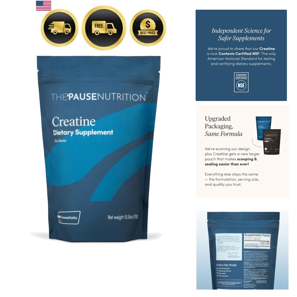 Creatine Powder, Training Essential, Pre Workout, Gluten Free & Formula with…