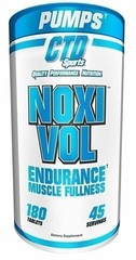 CTD SPORTS NOXIVOL (180 TABLETS) Vasodilator Pumps Boost Nitric Oxide