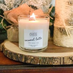 Caramel Coffee Latte Candle with Ring Inside (Surprise Jewelry Valued at $15 …