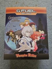 G Fuel Castlevania Dominus Vampire Killer Collector’s Box Rare US Seller