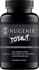 Nugenix Total-T, Free and Total Testosterone Booster 90 Count (Pack of 1)