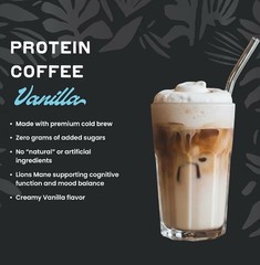 Laird Superfood Protein Coffee, Unsweetened, Premium Whey Protein