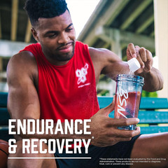 Amino X Muscle Recovery & Endurance Powder, Bcaas, 10 Grams of Amino Acids, Keto
