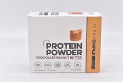 Clean Simple Eats Protein Powder Chocolate Peanut Butter – 10 Pack Exp: 06/27