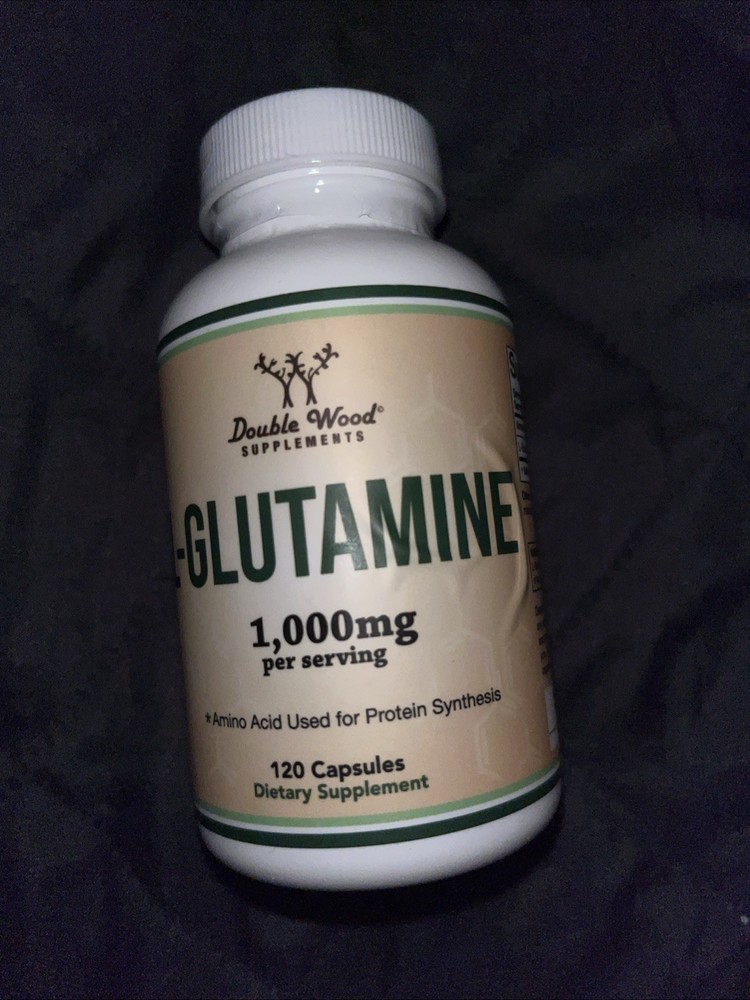 L-Glutamine 1000mg | 120 Capsules | Endurance & Gut Health | Non-GMO Vegan Keto