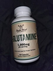 L-Glutamine 1000mg | 120 Capsules | Endurance & Gut Health | Non-GMO Vegan Keto
