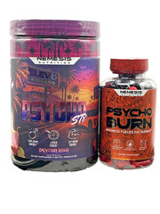 BUNDLE Psycho ST8 High Stim Pre-Workout and Psycho Burn High Stim Fat burner