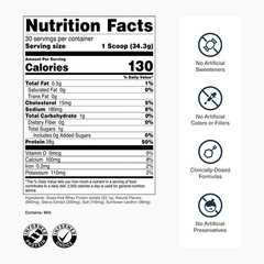 Transparent Labs Grass-Fed Whey Protein Isolate – Naturally Flavored, Gluten Fre