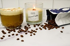 Caramel Coffee Latte Candle with Ring Inside (Surprise Jewelry Valued at $15 …