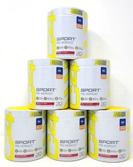 (6) Cellucor C4 Sport PRE-WORKOUT «FRUIT PUNCH» 30 Servings Best by 04/2026