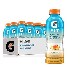 Electrolyte Beverage, Healthy Hydration Drink, Tropical Mango Flavor, 12 Pack (1