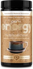 Perk Energy Original Tan Mocha Latte Flavored Drink Powder (20 Servings)