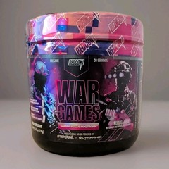 RARE Redcon1 War Games Pre Workout Bubble Gum Gaming Exp 12/2026+. 5.6 oz.