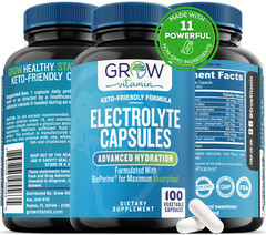 Premium Electrolyte Capsules – Electrolytes for Keto, Performance & Recovery