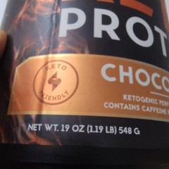 Ancient Nutrition Keto Protein Chocolate 19oz Powder Bone Broth MCT Oil 548g NEW