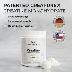 Creapure® Creatine Monohydrate Powder Unflavored 300g | Micronized Creatine S…
