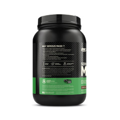 Optimum Nutrition Serious Mass, Chocolate, Weight Gainer Protein Powder