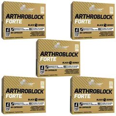 Arthroblock Forte 60-180Cap Joint Support Health Recovery Pain Relief Supplement