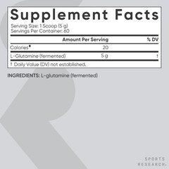 L-Glutamine (60 servings) – 300g