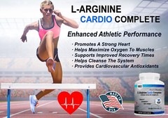 Two Pack Cardio Complete Nitric Oxide Booster 180 Caps Multi-Ingredient Formula!