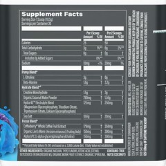 Active Pre Workout Vegan Supplement for Strength Focus and Hydration 30 Servings