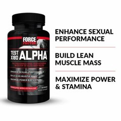 Force Factor Test X180 Alpha – Build Muscle, Increase Power, Strength & Stamina
