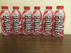6 Hard To Find 16.9oz Prime Strawberry Swirl Hydration Drink Low Sugar &Calories