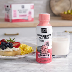 Member’s Mark 30g Ultra-Filtered Milk Shake, Strawberry, 11.5 fl. oz., 12 pk.