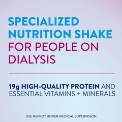 Nepro Nutrition Shake for People on Dialysis, 19g 8 Fl Oz (Pack of 24)