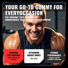 Creatine Monohydrate Gummies, NSF Certified, 5g Dose for Men & Women to Suppo…