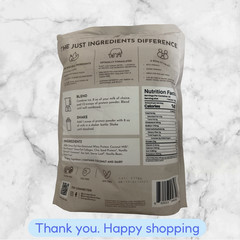 Just Ingredients Vanilla Bean Protein Powder Clean Natural 34.92oz NEW SHIP