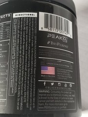 BLACK MARKET LABS – FIT Pre-Workout – WODERMELON Flavor – 25 Servs – Exp 12/2024