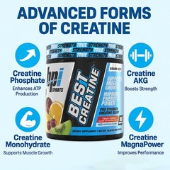 BPI Sports Best Creatine – 10 Ounce (Pack of 1), Fruit Punch