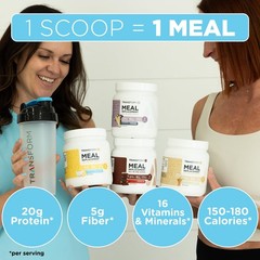 TransformHQ Meal Replacement Shake Powder (Blueberry 7 Servings (Pack of 1)
