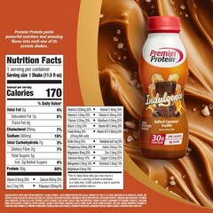 Premier Protein Shake Indulgence Salted Caramel Truffle 30G Protein 170